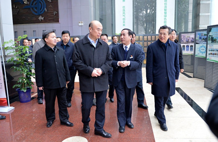 【陜鼓集團】陜西省委副書記、省長、省政府黨組書記劉國中一行蒞臨陜鼓視察指導工作